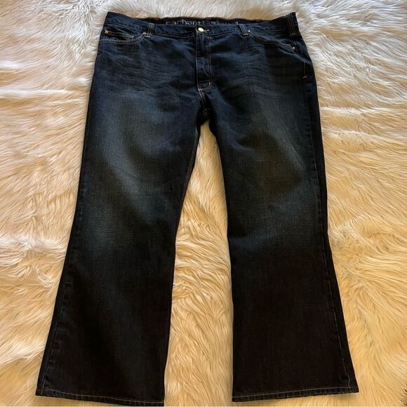 Carhartt Jeans Men Relaxed Boot B310 DRT Size 46x30 Dark Wash - Picture 1 of 9